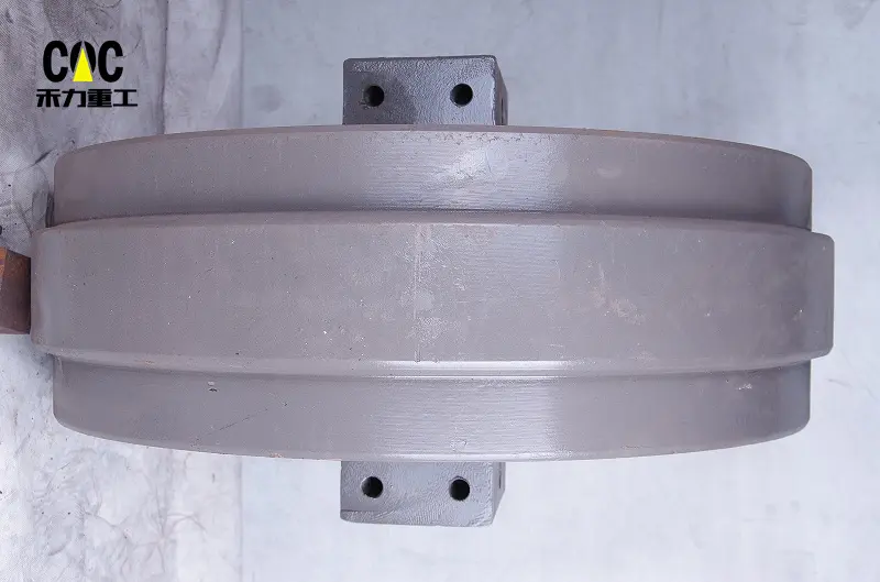 Factory wholesale Bulldozer Idler - Construction machinery ZAX870 Front Idler for excavators of Hitachi – Heli detail pictures