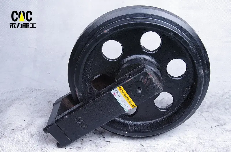 Wholesale Idler On Excavator - Excavator spare parts low price idler roller for bob cat e305 track idler for excavator – Heli detail pictures