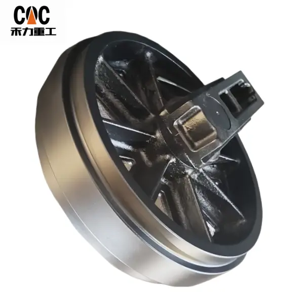 XUGONG-XG280 front idler assembly-heavy-duty excavator undercarriage part-made by CQC TRACK-source factory direct