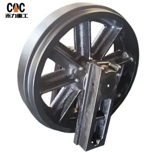 XUGONG-XG280 front idler assembly-heavy-duty excavator undercarriage part-made by CQC TRACK-source factory direct
