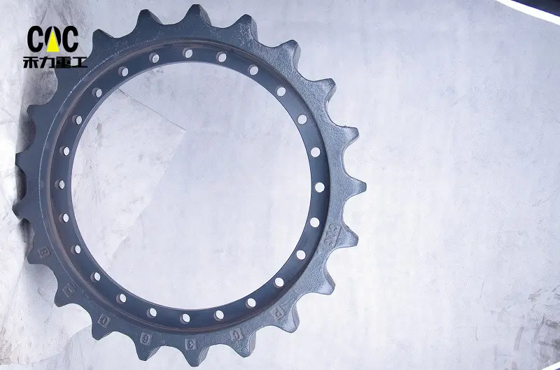 Wholesale Steel Excavator Sprocket - High Quality Excavator Spare Parts PC300 PC300-8 PC350-7 PC300-7 PC300 -6 PC350 PC360 Chain And Sprocket Made in Italysprocket pc360 – Heli detail pictures