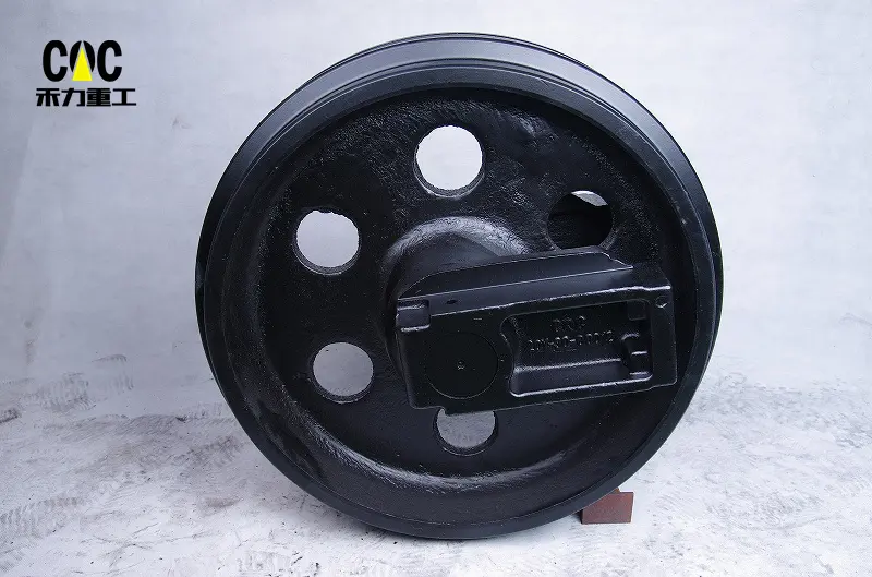 Low price for Cqc Front Idler Pc400 - excavator front idler PC200-5 idler roller OEM no.20Y-30-00030 – Heli detail pictures