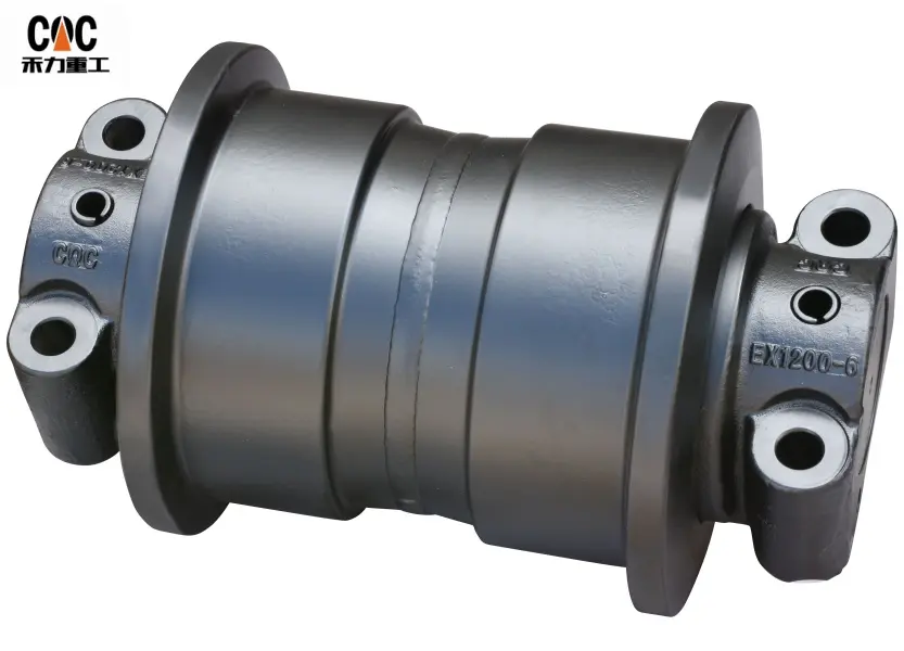 Hitachi excavator track roller /EX1200-6 Sku：4666752 /crawler excavator undercarriage parts support for OEM and aftermarket factory direct