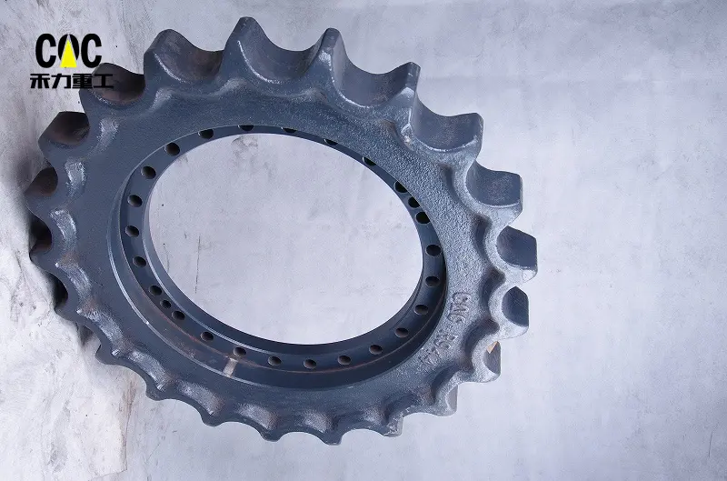 Chinese Professional Roller Chain Sprocket - sprocket for 9373095 excavator sprocket for R944 & R954 for undercarriage spare parts SPROCKET – Heli detail pictures
