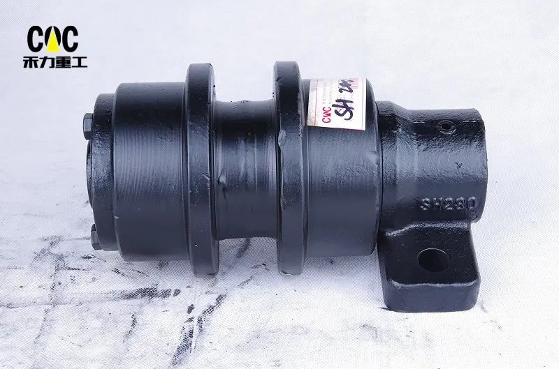 Hot New Products Kx91-3 Top Roller - SUMITOMO excavator undercarriage SH200 SH210 SH240 SH280 top carrier roller for sale – Heli detail pictures
