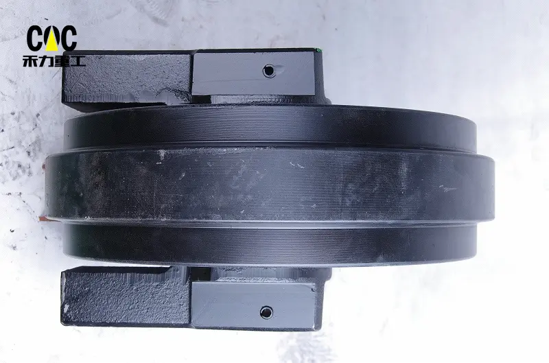 OEM/ODM China Excavator Idler Parts - Crawler excavator parts DX200 DX255LC DX300 DX300LC track idler group front idler assy Guide Wheel – Heli detail pictures