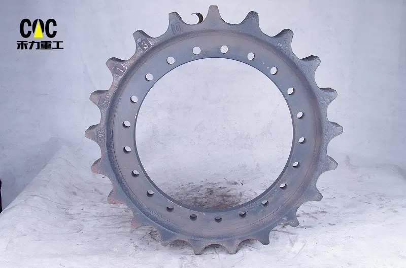 Excavator undercarriage parts sprocket for HYUNDAI R130