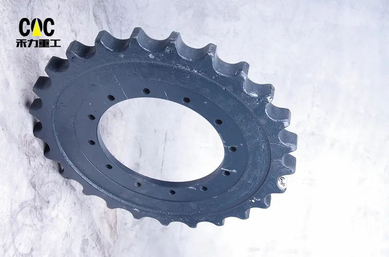 E70 E70B mini Excavator Undercarriage Parts Track Bottom Roller Sprocket Top roller Idler For Caterpillar