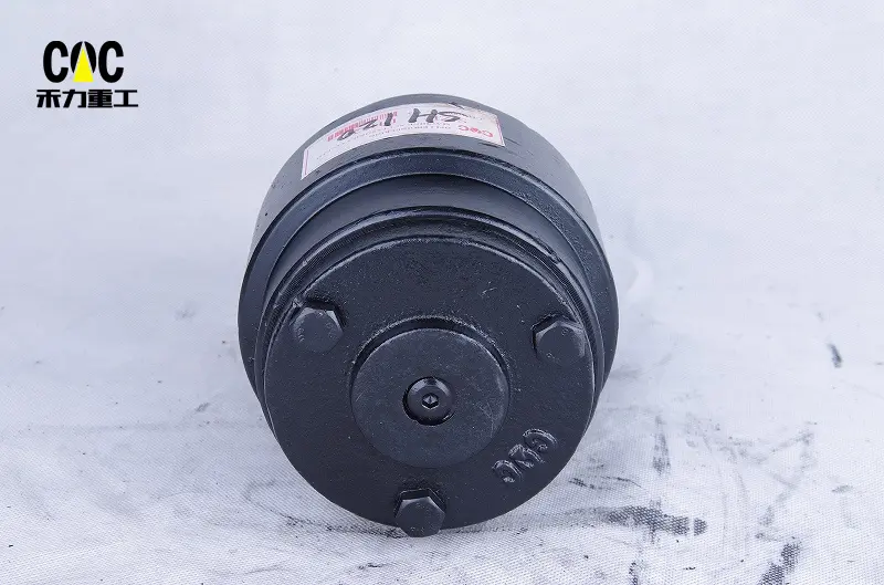 Construction Machinery Parts Excavator Carrier Roller Bulldozer Track Top Roller Upper Roller SH120