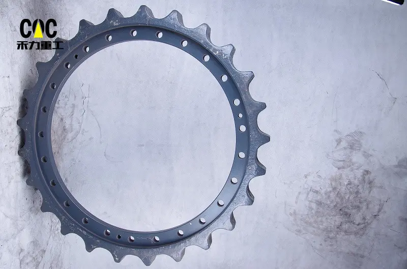 Factory wholesale Excavator Sprocket Pc200 - Drive Sprocket for Komatsu PC450-7 PC600 PC650 PC750 PC800 PC1100 PC1250 PC2000 Undercarriage Parts Excavator Drive Sprocket – Heli detail pictures