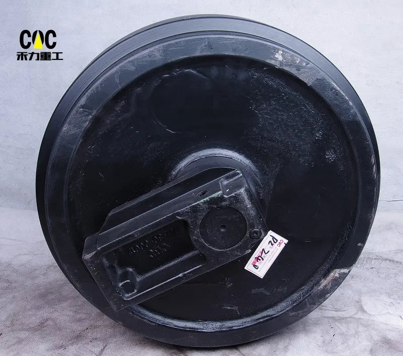 Factory Supply Cqc Front Idler Pc650 - High Quality Excavator PC200 PC210 PC220 PC240 PC300 Track Adjuster PC220-6 Front Idler Assy – Heli detail pictures