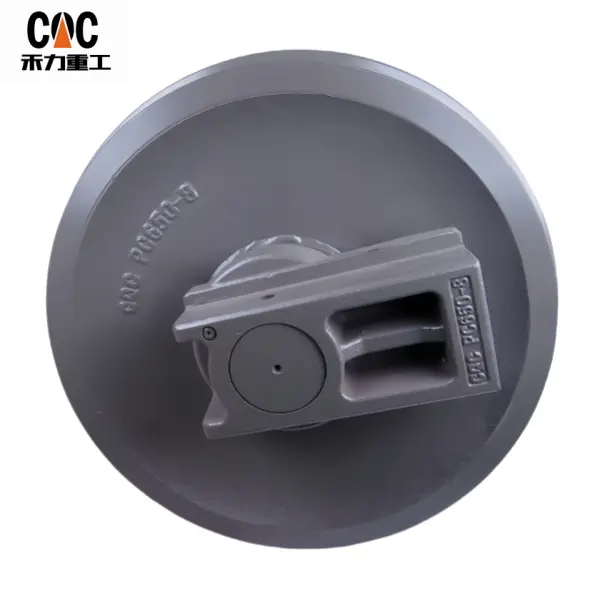 Wholesale best price Excavator Front Idler Rollers for Komatsu PC650-8