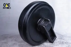 ihi front track idler assy for mini excavator jcb wheel bulldozer parts rubber CAT idler E324